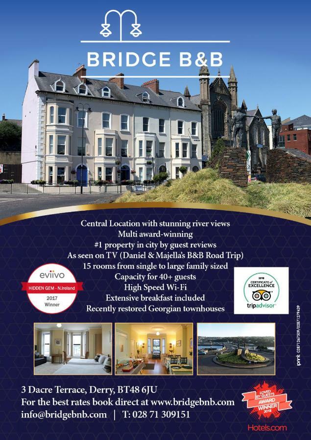 Bridge B&B Derry Extérieur photo